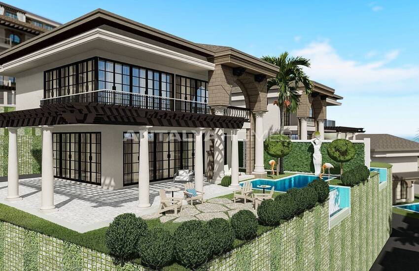 Vrijstaande En Geschakelde Luxe Huizen In Kargicak Alanya 4