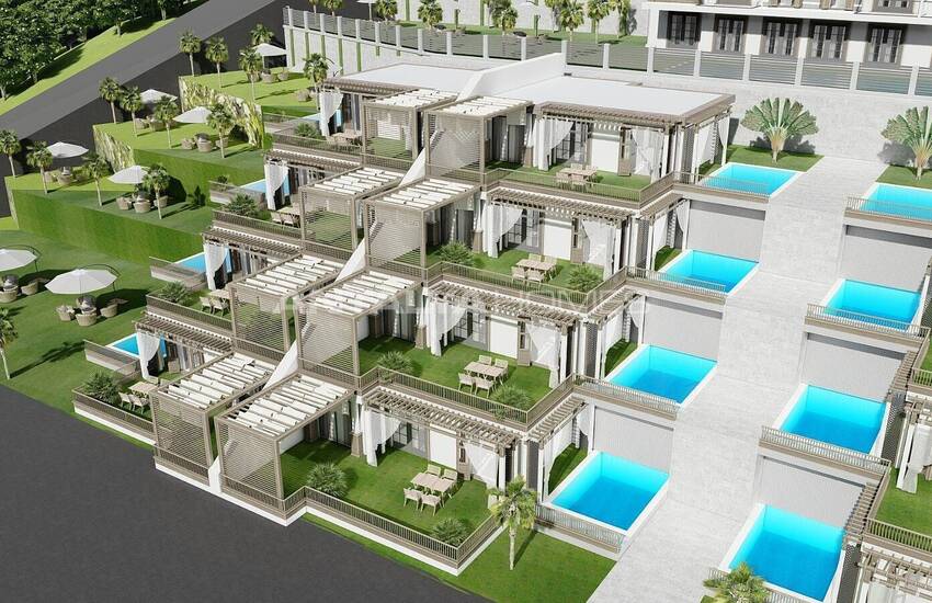 Luxueuses Villas Individuelles Et Mitoyennes À Kargicak Alanya 2