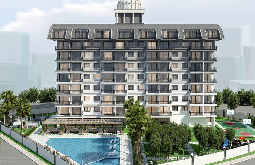 Stylish Real Estate in New Project in Gazipasa Antalya