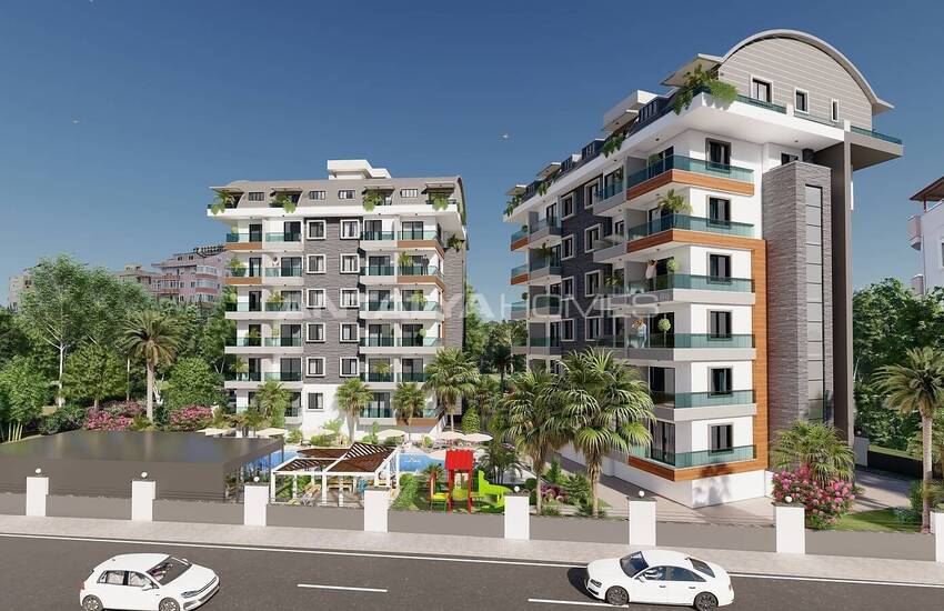 Appartements Élégants Prêts À Emménager À Gazipasa Antalya