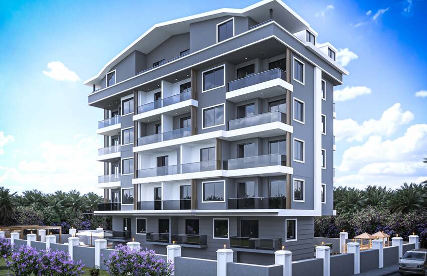 Apartments in Complex with Swimming Pool in Gazipasa Antalya