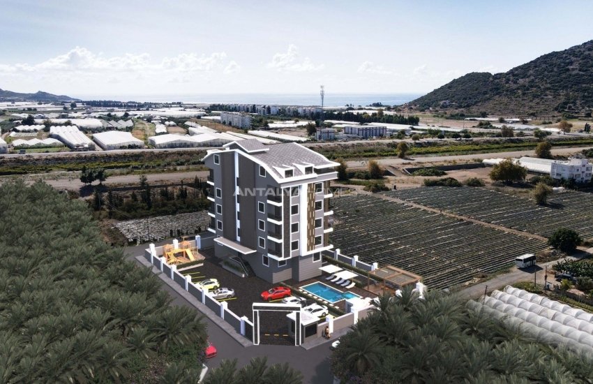 Apartments in Complex with Swimming Pool in Gazipasa Antalya 1