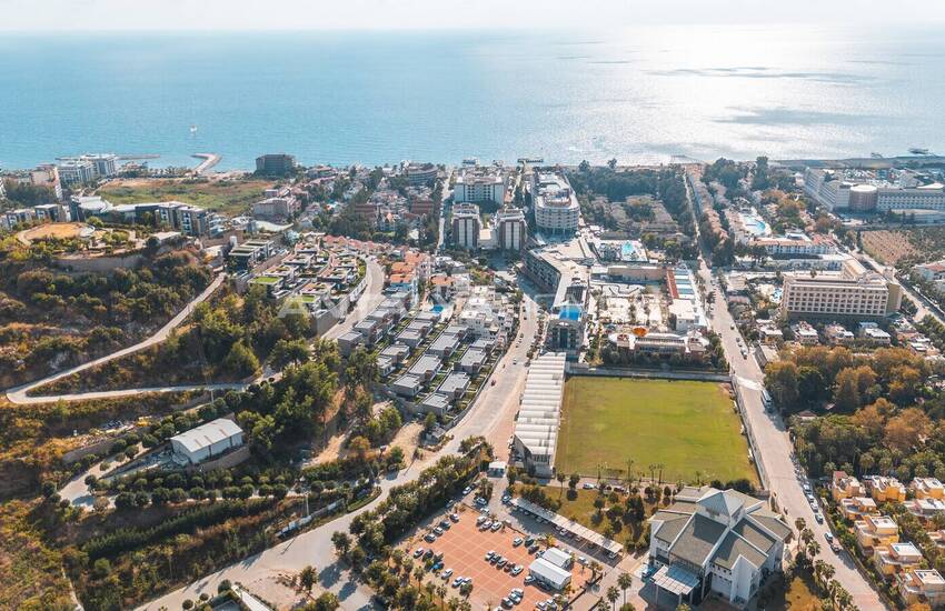 Отдельные дома в пешей доступности от моря в Аланье 3