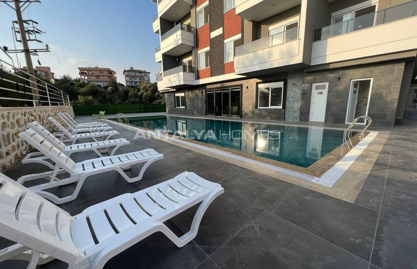Alanya Payallar'da Havuzlu Site İçinde Deniz Manzaralı Daireler