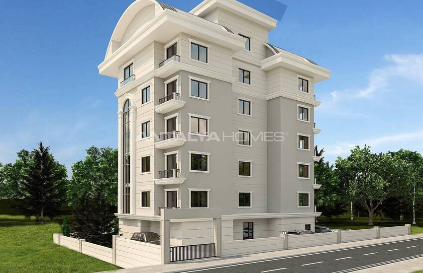 Stylish Apartments in a Residential Complex in Alanya Avsallar