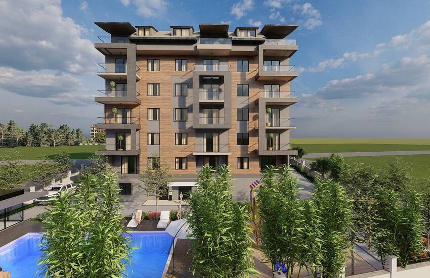 New-build Flats in a Secure Complex in Gazipasa Antalya