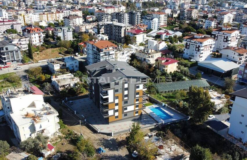 Nybyggda Lägenheter I Ett Säkert Komplex I Gazipasa Antalya 5