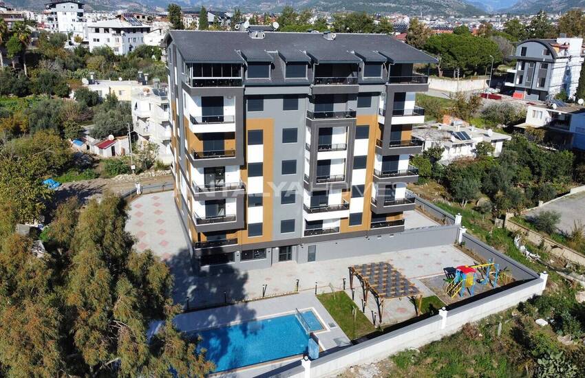 Nybyggda Lägenheter I Ett Säkert Komplex I Gazipasa Antalya 3