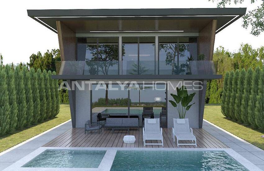 Duplex Detached Villas with Swimming Pool in Kemer Camyuva 6