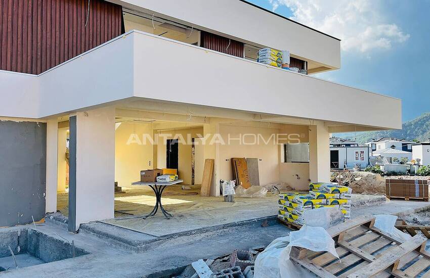 Duplex Detached Villas with Swimming Pool in Kemer Camyuva 1