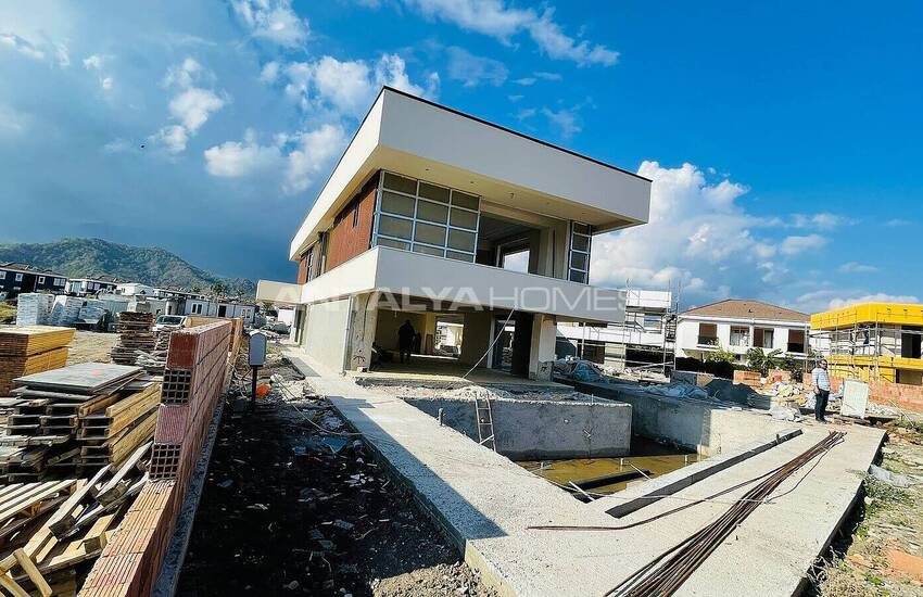 Duplex Detached Villas with Swimming Pool in Kemer Camyuva 3