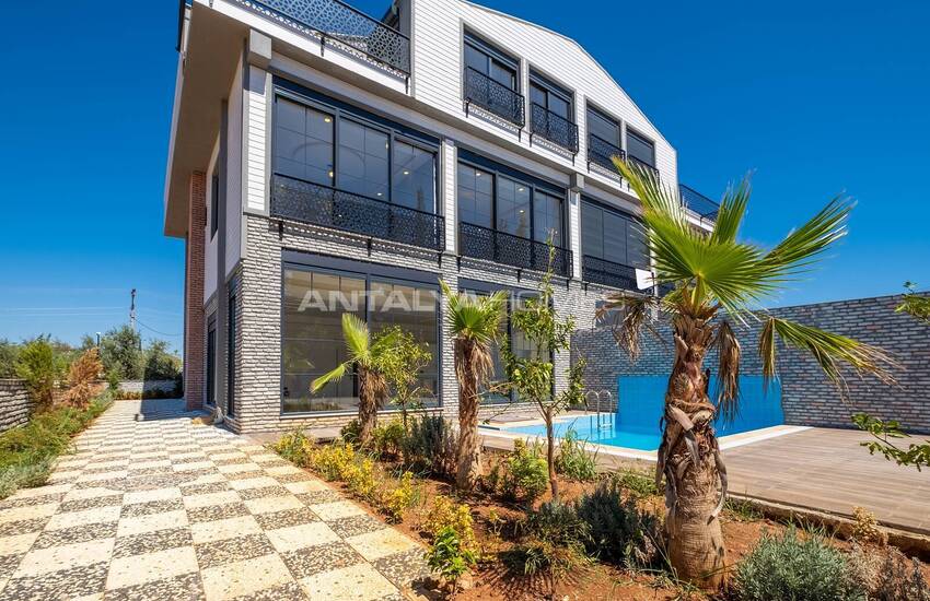 Трехэтажный Сдвоенный Дом с Бассейном в Дёшемеалты 7