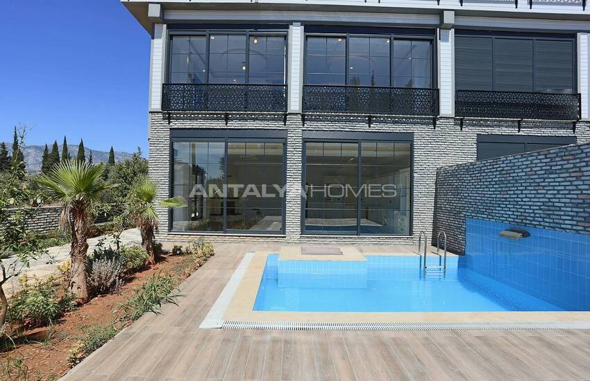 Трехэтажный Сдвоенный Дом с Бассейном в Дёшемеалты 8