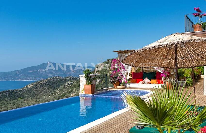 Sea View Villa with Infinity Pool in Kalkan Turkey 2