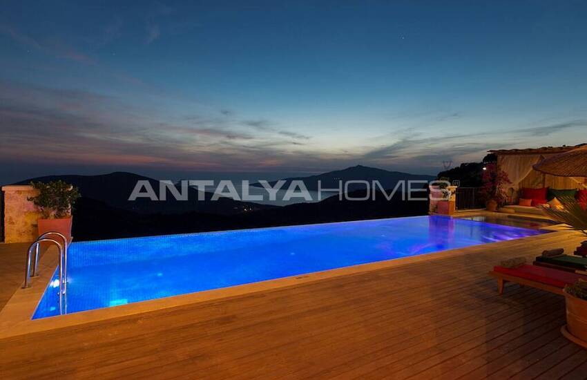 Sea View Villa with Infinity Pool in Kalkan Turkey 13