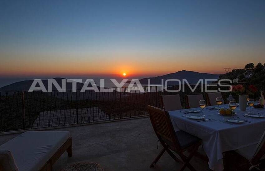Sea View Villa with Infinity Pool in Kalkan Turkey 15