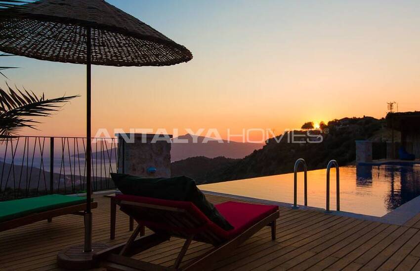 Sea View Villa with Infinity Pool in Kalkan Turkey 16