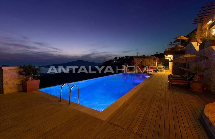 Sea View Villa with Infinity Pool in Kalkan Turkey 3