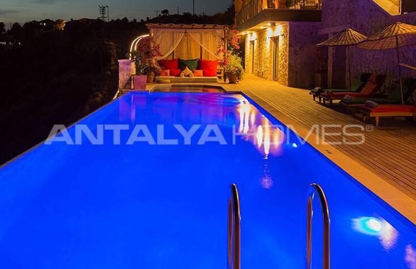 Sea View Villa with Infinity Pool in Kalkan Turkey 23