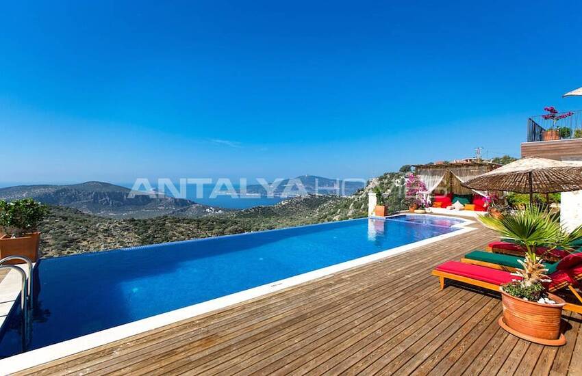 Sea View Villa with Infinity Pool in Kalkan Turkey 5