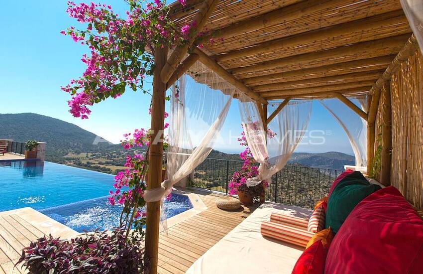 Sea View Villa with Infinity Pool in Kalkan Turkey 7