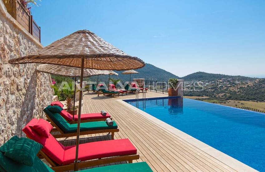 Sea View Villa with Infinity Pool in Kalkan Turkey 10