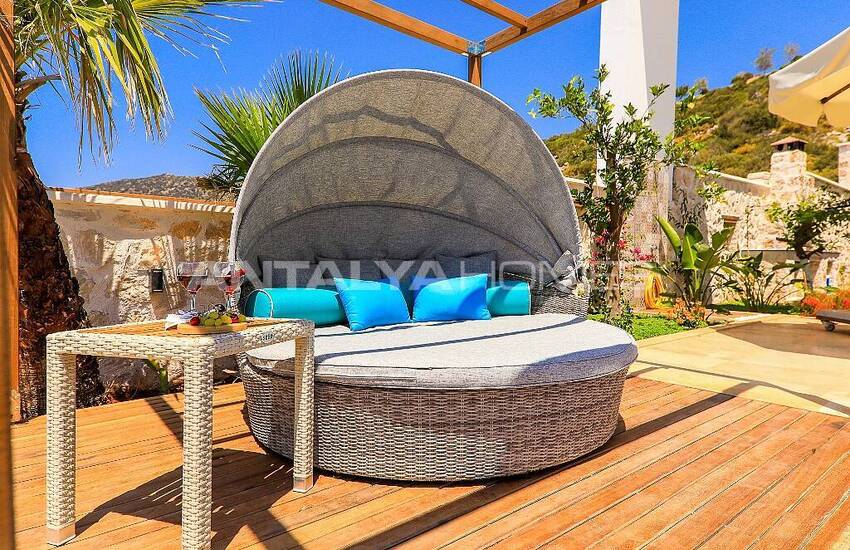 Panoramic Sea View Villa with Infinity Pool in Kalkan 21