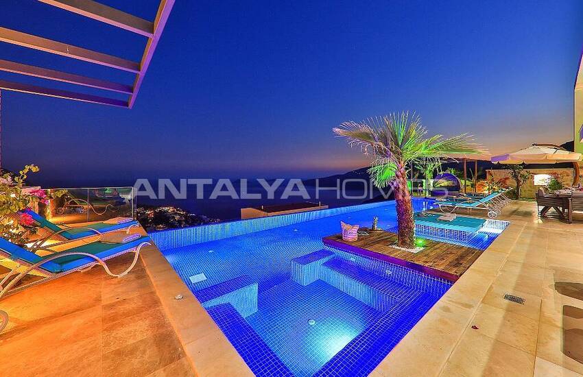 Panoramic Sea View Villa with Infinity Pool in Kalkan 27