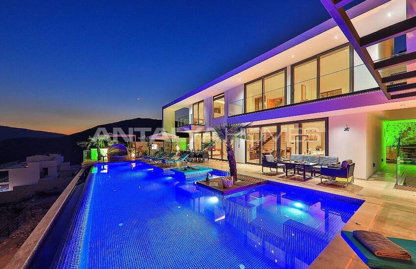 Panoramic Sea View Villa with Infinity Pool in Kalkan 28