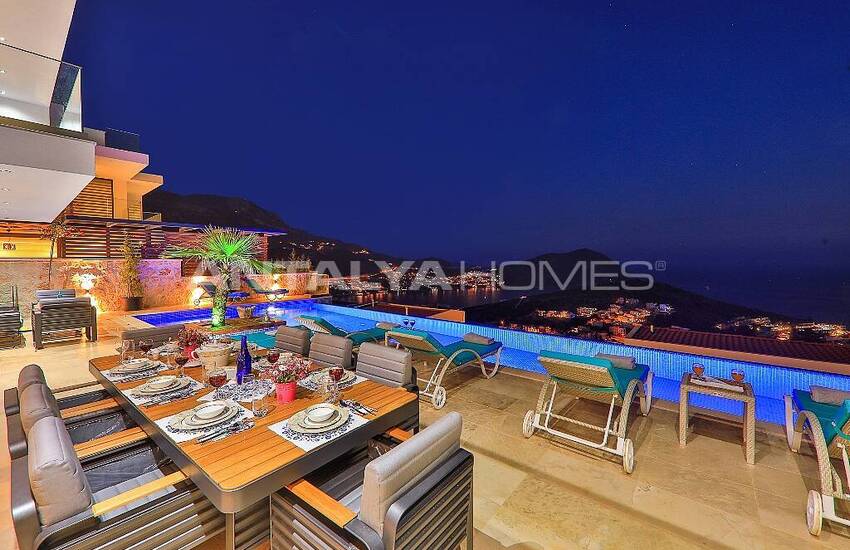 Panoramic Sea View Villa with Infinity Pool in Kalkan 30