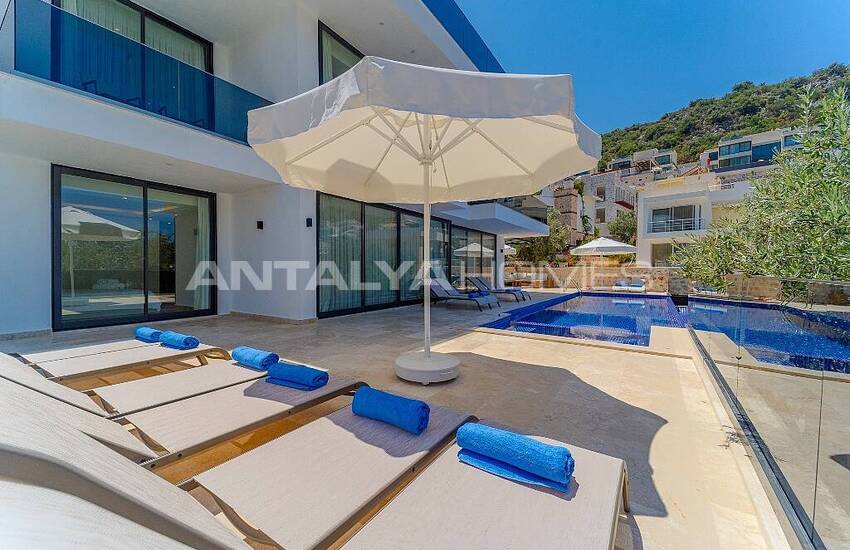 Spacious Villa with Bath and Sauna in Unique Area in Kalkan 2