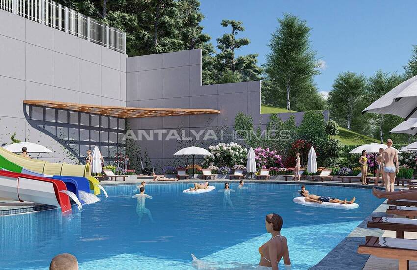 Stilvolle Wohnungen Im Komplex Mit Pool In Mahmutlar, Alanya 7