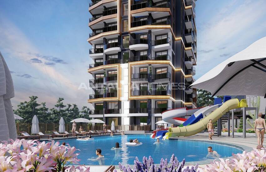 Stilvolle Wohnungen Im Komplex Mit Pool In Mahmutlar, Alanya 1