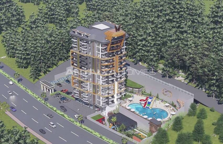 Stilvolle Wohnungen Im Komplex Mit Pool In Mahmutlar, Alanya 8