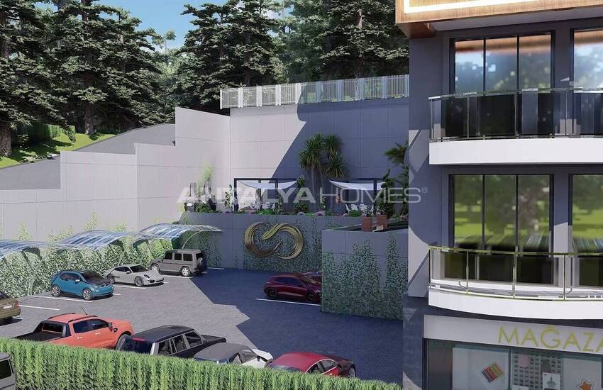 Stilvolle Wohnungen Im Komplex Mit Pool In Mahmutlar, Alanya 15
