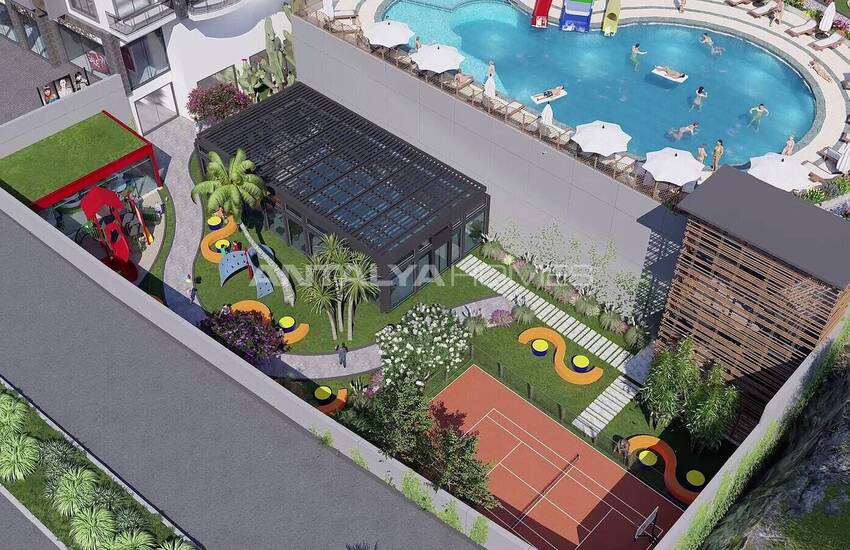 Stilvolle Wohnungen Im Komplex Mit Pool In Mahmutlar, Alanya 10