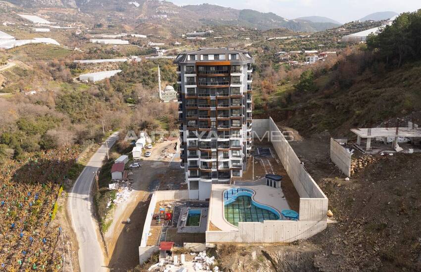 Snygga Lägenheter I Ett Komplex Med Pool I Mahmutlar, Alanya 3