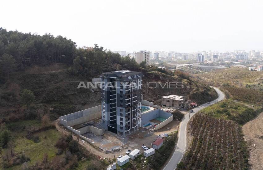 Snygga Lägenheter I Ett Komplex Med Pool I Mahmutlar, Alanya 6