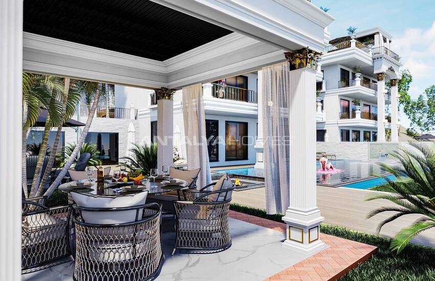 Ultra-luxury Detached Villas with Pool in Alanya Tepe 10