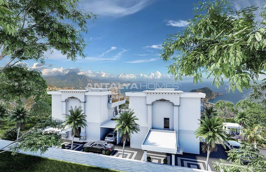 Ultra-luxury Detached Villas with Pool in Alanya Tepe 14