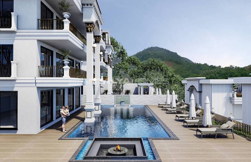 Ultra-luxury Detached Villas with Pool in Alanya Tepe 6