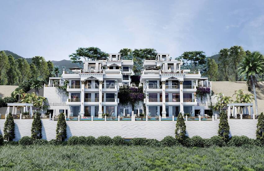 Ultra-luxury Detached Villas with Pool in Alanya Tepe 9