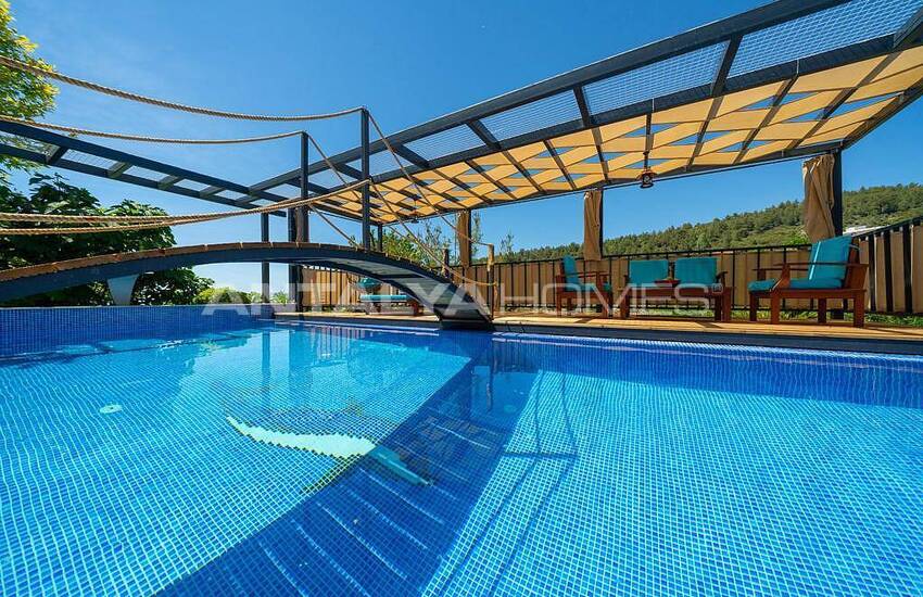 Key Ready Villa with Heated Pool and Jacuzzi in Kalkan 13
