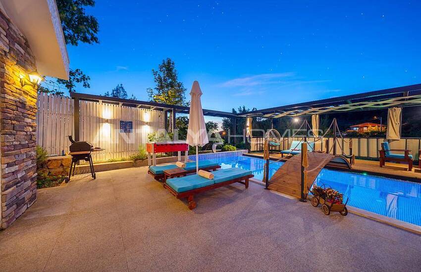 Key Ready Villa with Heated Pool and Jacuzzi in Kalkan 8