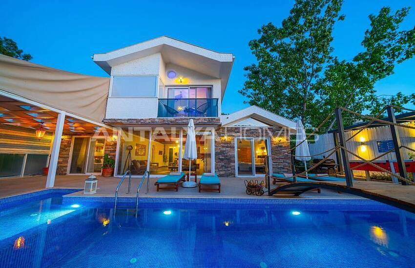 Key Ready Villa with Heated Pool and Jacuzzi in Kalkan 9