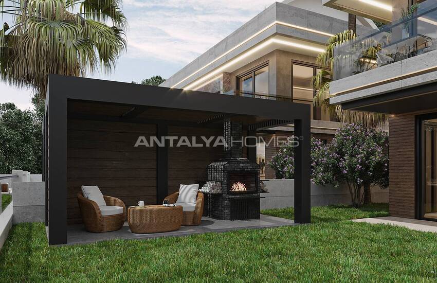 Chic Villas with Private Pools and Gardens in Alanya Tepe 5