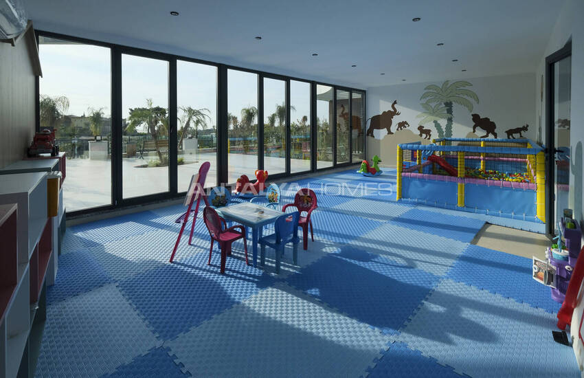 Alanya'da Kaliteli Yaşam Sunan Sitede Satılık Daireler 15