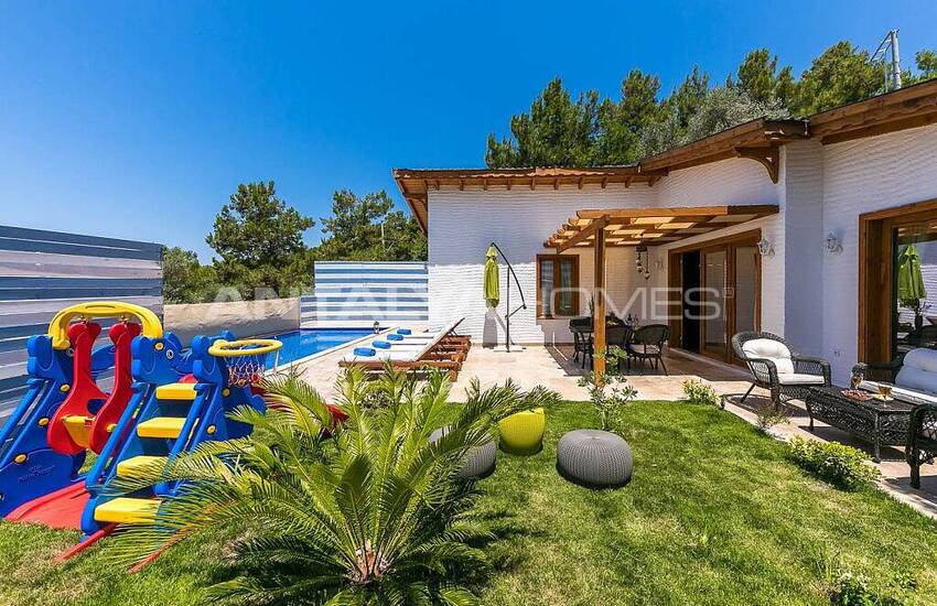 Spacious Home with Pool Intertwined with Nature in Kalkan 14