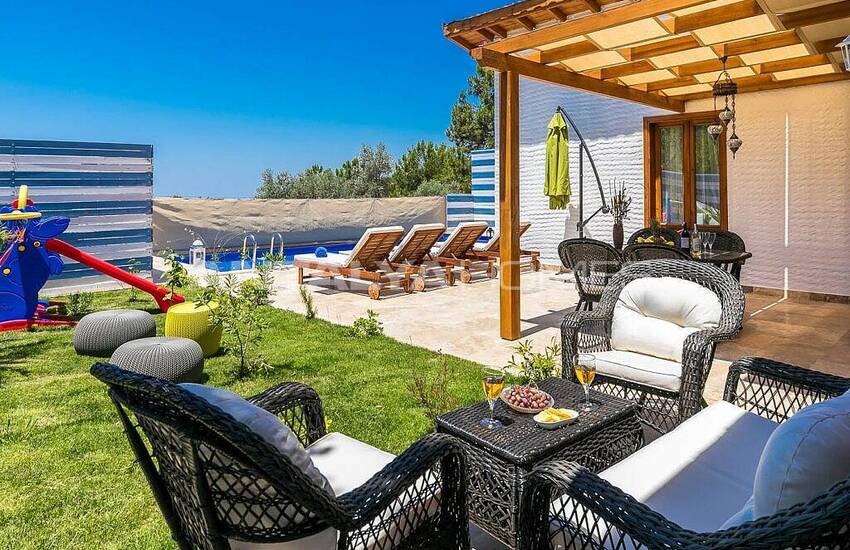 Spacious Home with Pool Intertwined with Nature in Kalkan 15