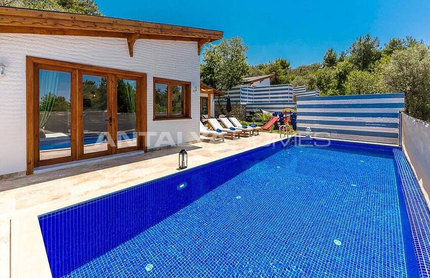 Spacious Home with Pool Intertwined with Nature in Kalkan 20